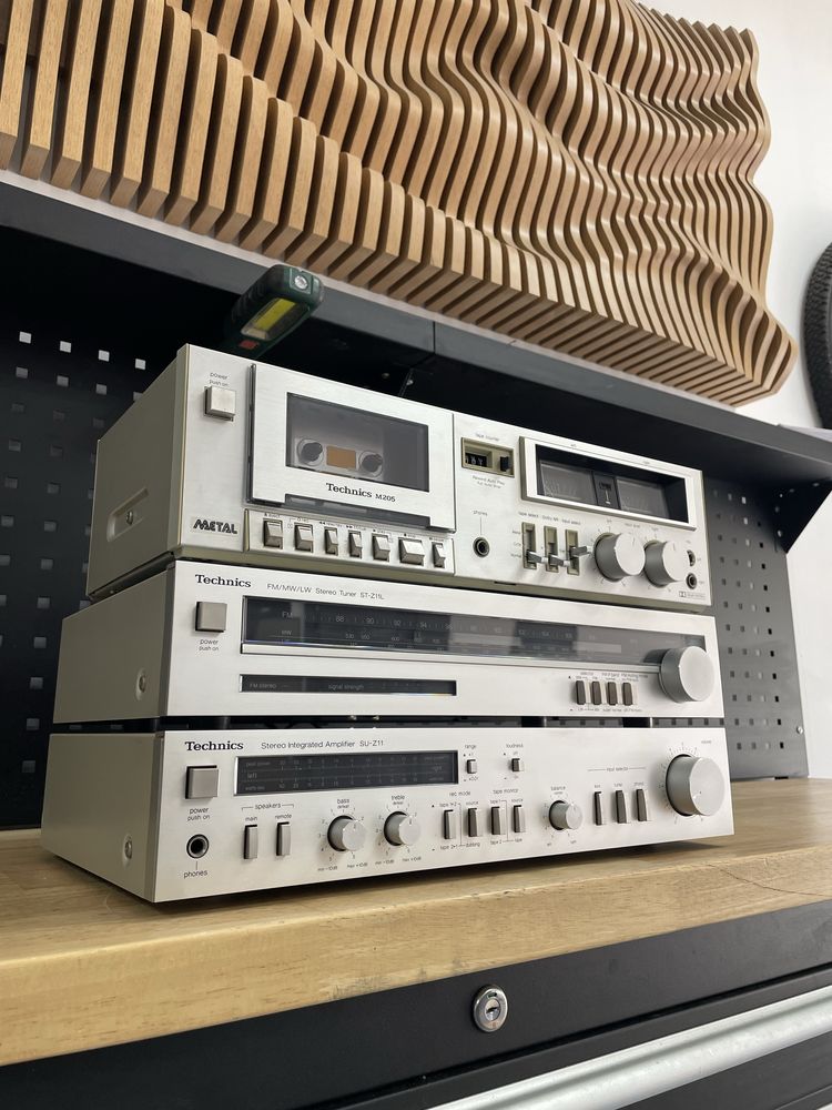 Linie technics su z11 , tuner st z11l, deck rs m205