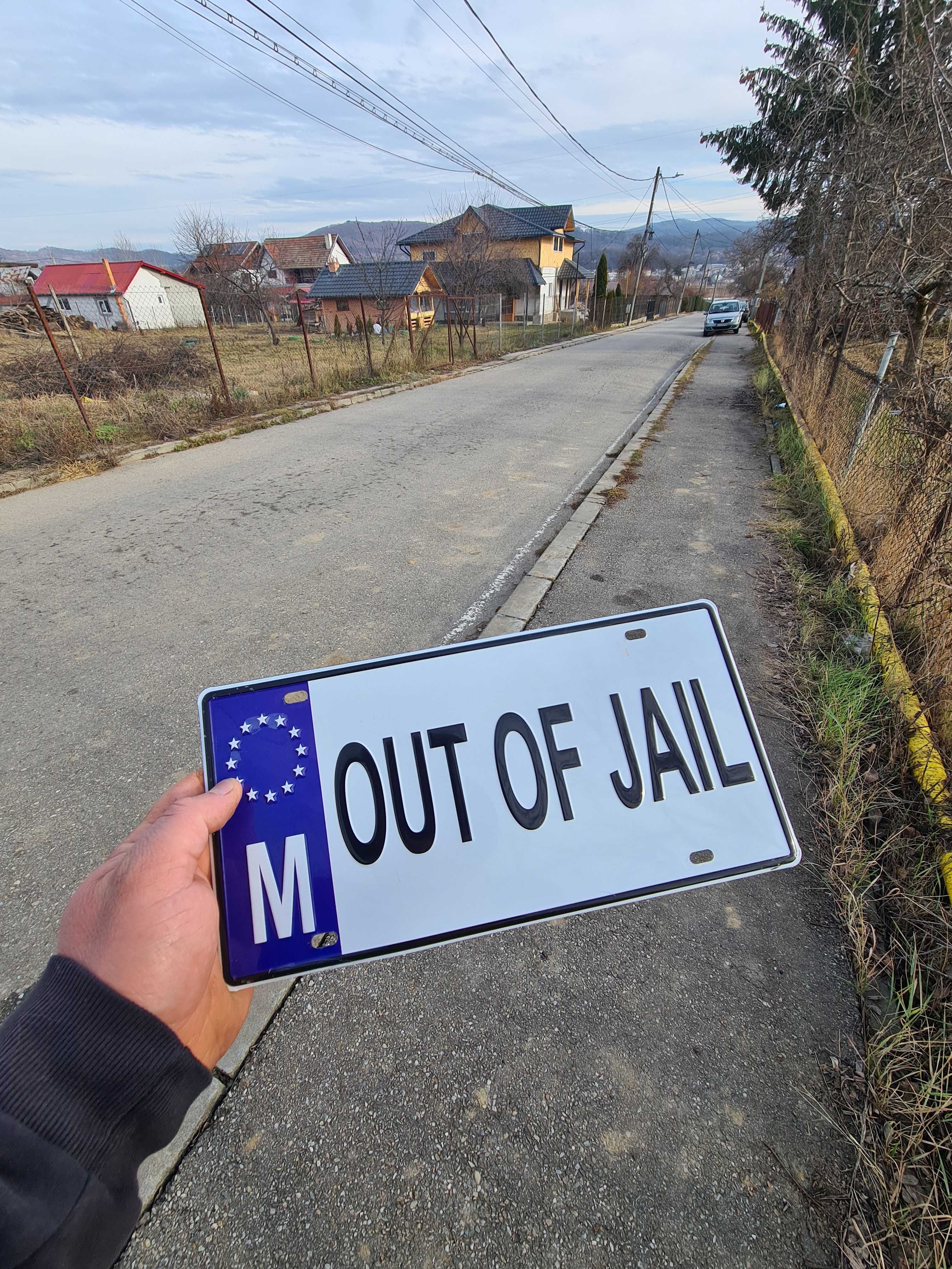 Numar Personalizat " Out Of Jail "