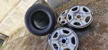 Jante  duster R16  anvelope vara