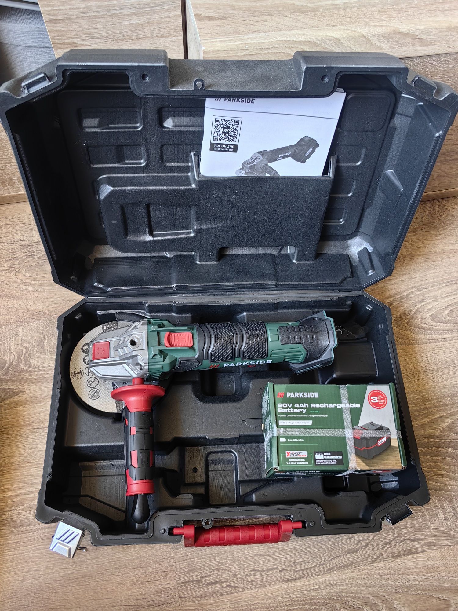Нов Ъглошлайф Parkside 20V