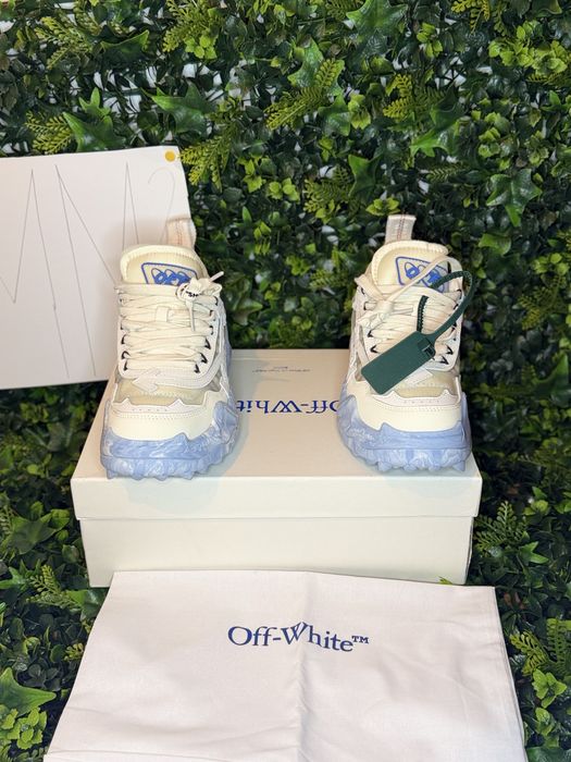 Adidasi/Sneakers off white odsy 1000 white and blue