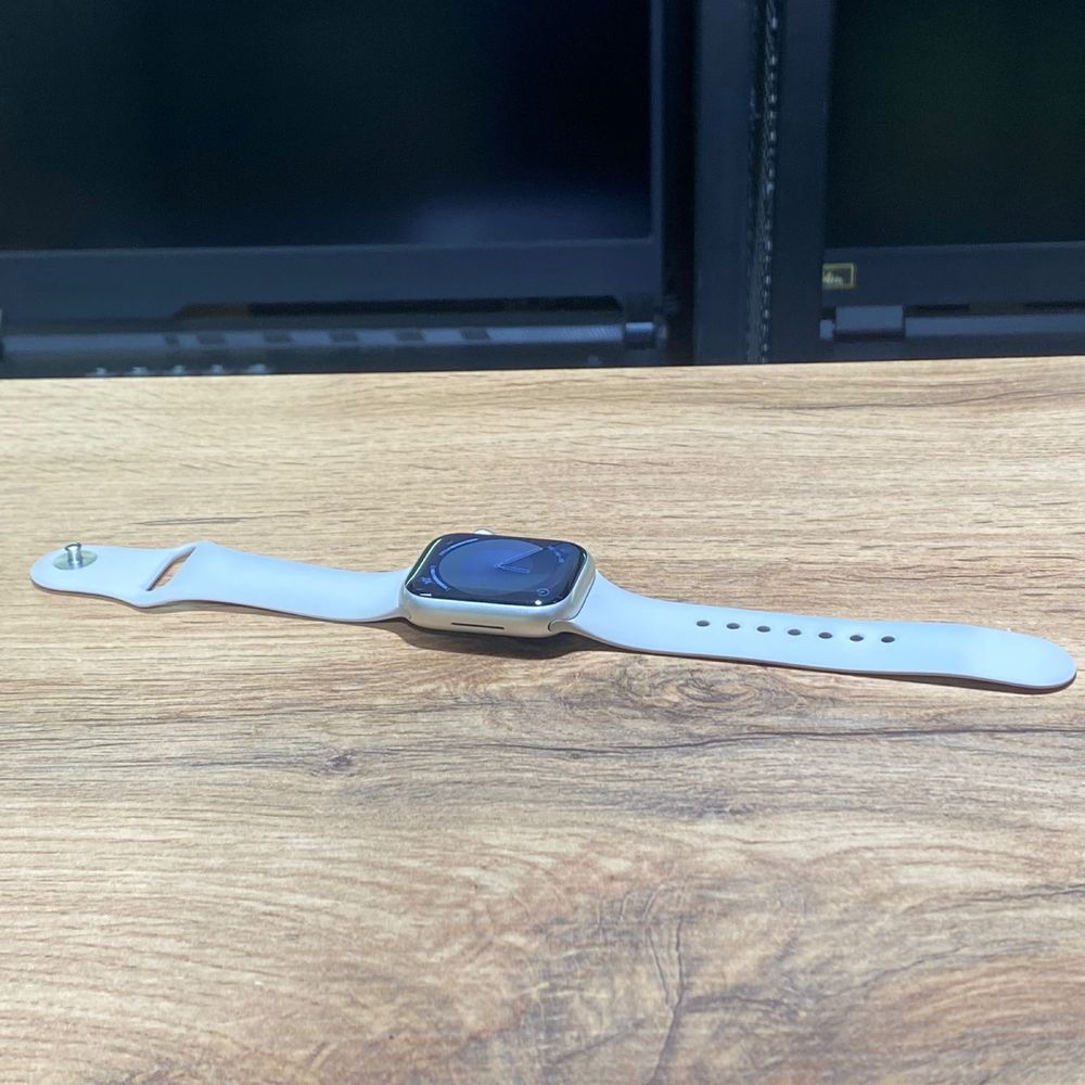 Apple watch 7 series, 41 mm, Starlaight, АКБ89%, 9140/A10