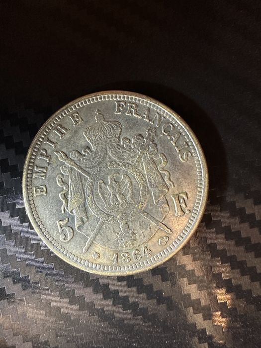 5 francais 1864 NAPOLEON III