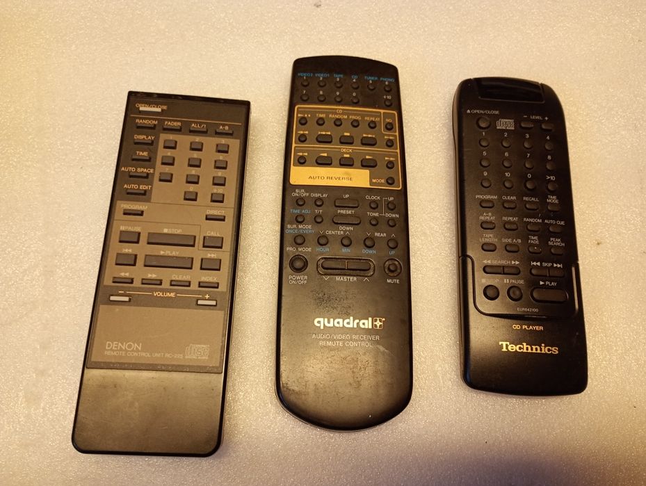 Telecomanda cd player.amplificator