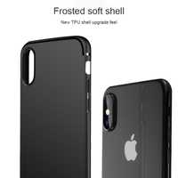 Pachet Husa Thin Case si Folie Sticla Curbata 3D - Iphone X XS MAX