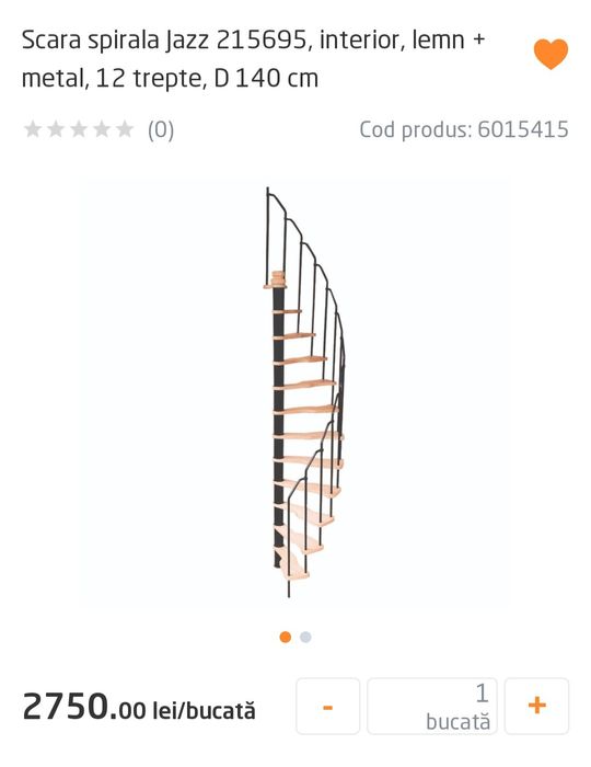 Scara interioara jazz.