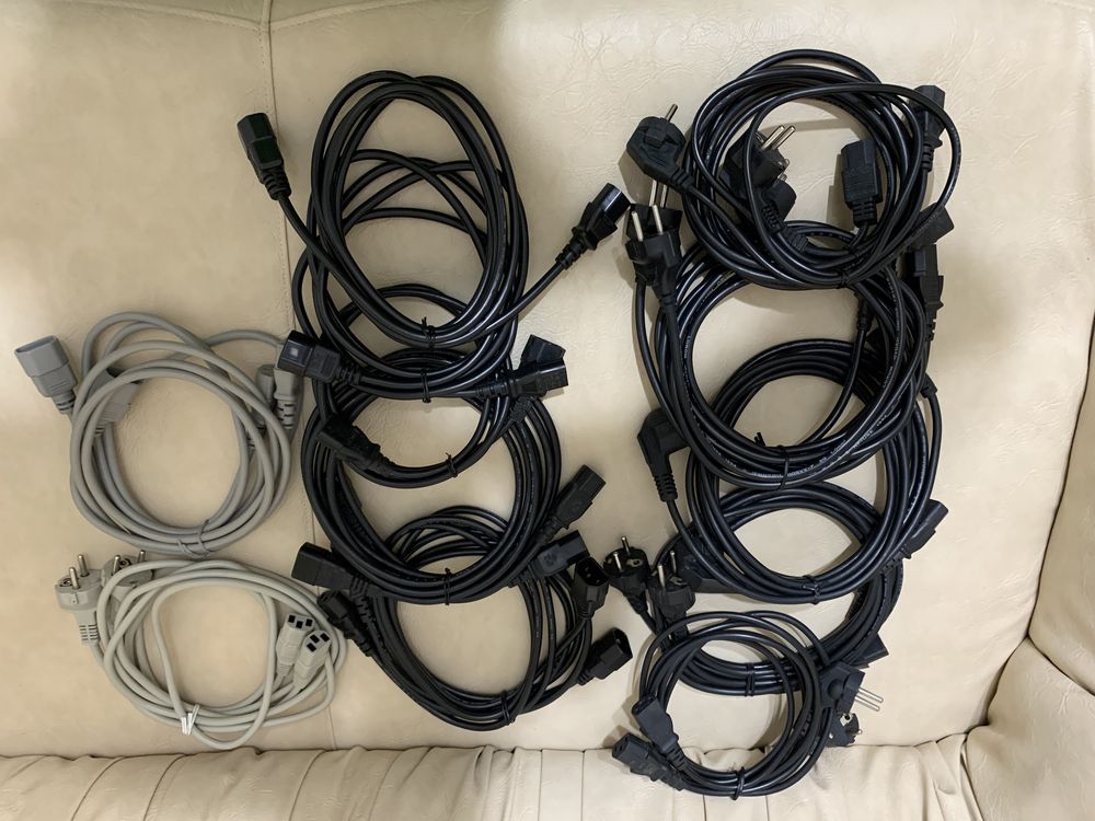 Cabluri alimentare 220v conectori IEC - stecher shuko