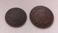 Lot monede 5 bani si 10 bani 1867