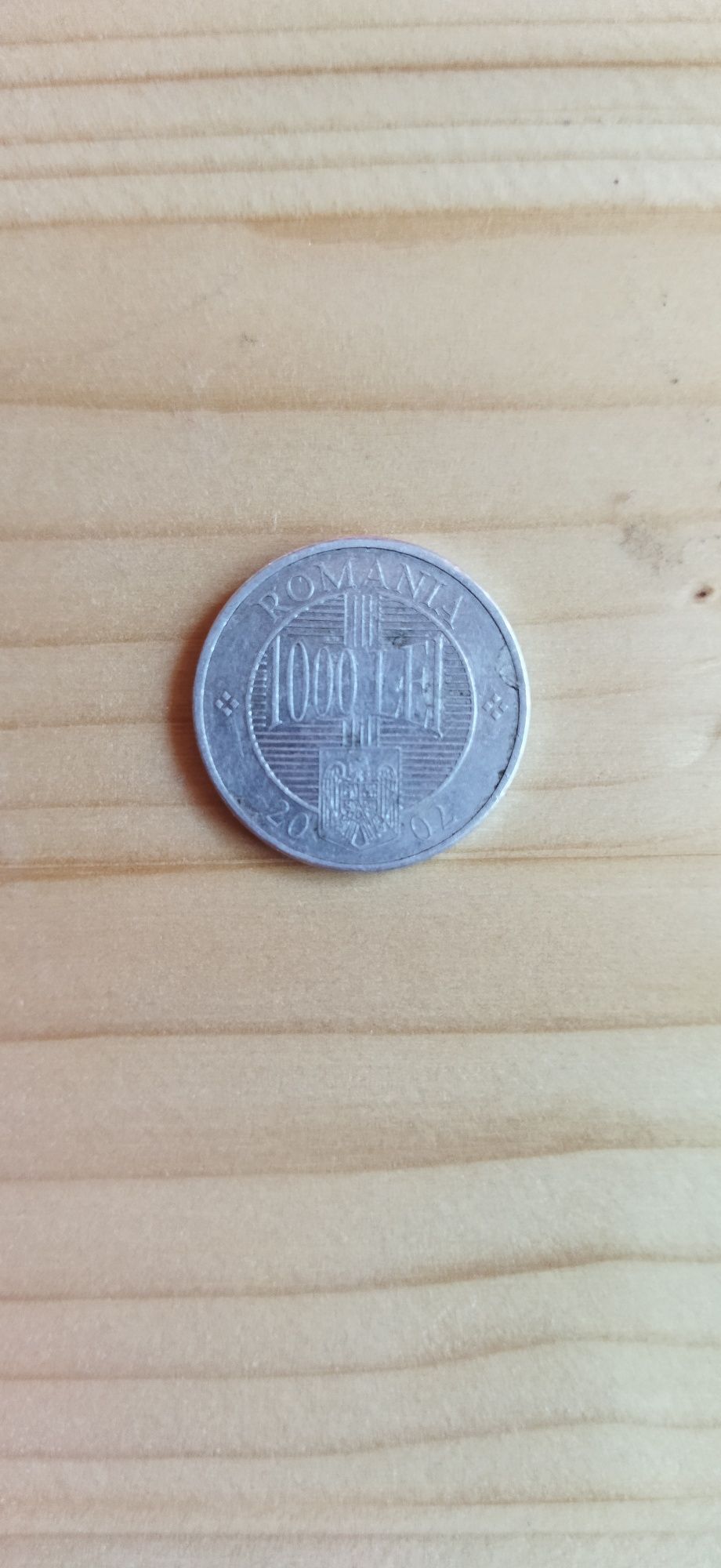 Moneda Constantin Brâncoveanu 1000lei. fabricație: 2002