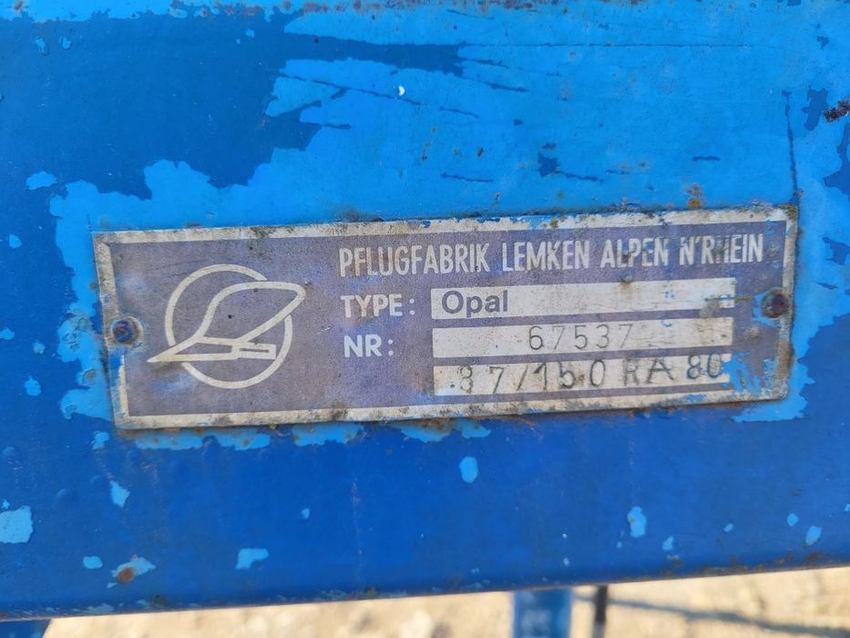 Plug lemken opal 3+1