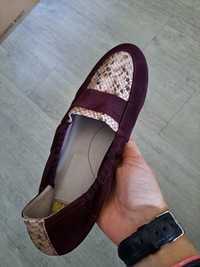 Обувки 37н естествен велур Navvi