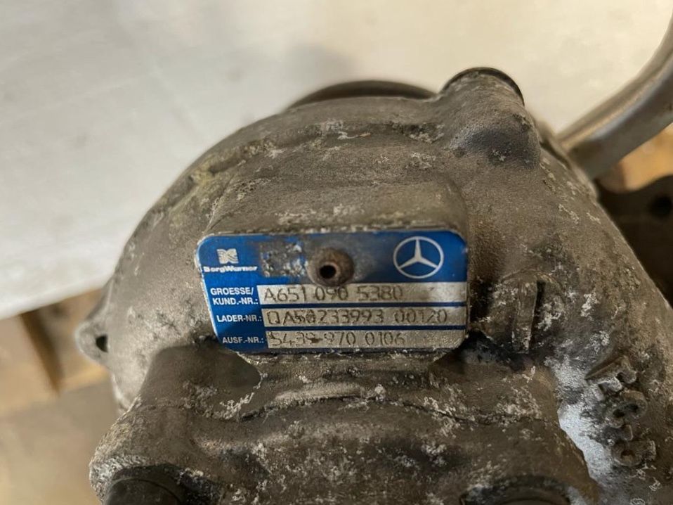 Turbina mercedes  2.2cdi euro 5 biturbo A6510905380