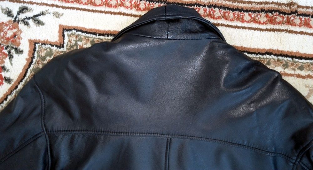 Качествено българско кожено яке, размер - L.