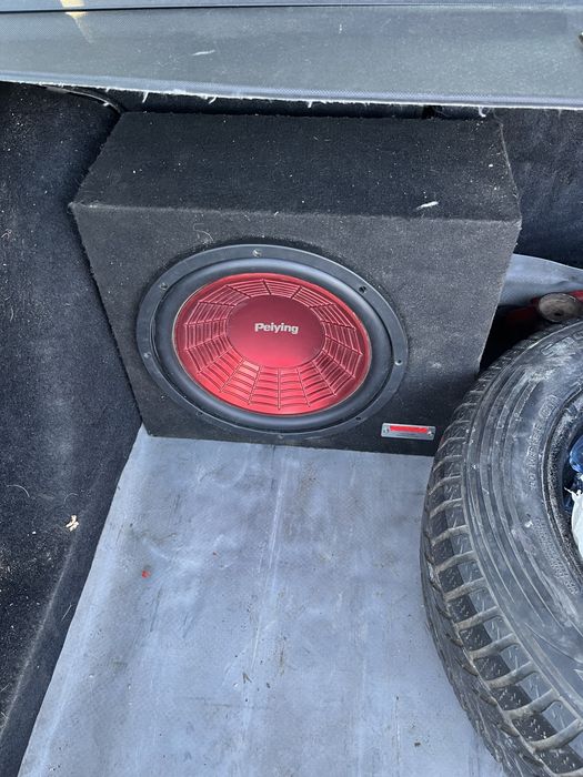 Vand subwoofer auto carcasa sony difuzor paiyng 500w