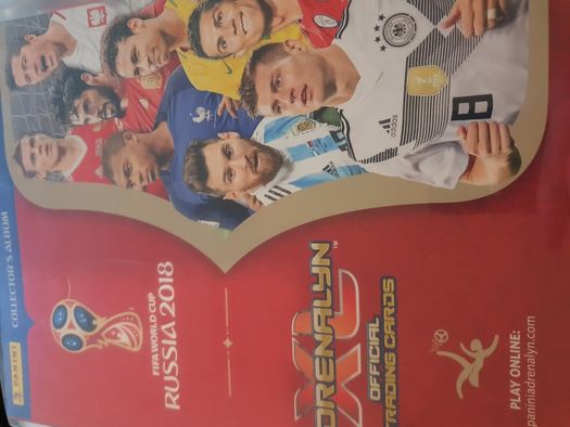 Panini FIFA World Cup 2018 Russia Adrenalyn FULL