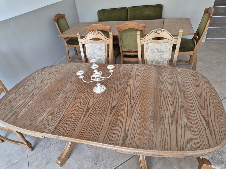 Трапезна разтегателна маса + 4 стола