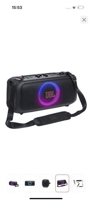 JBL Partybox ON-THE-GO черный