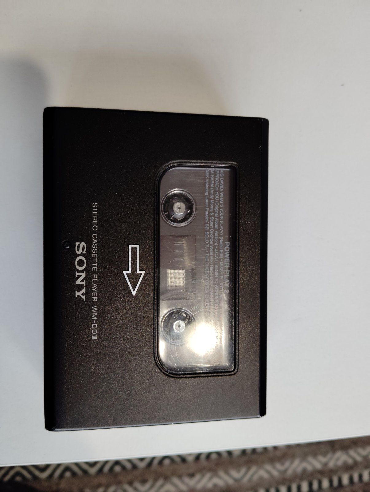 Ретро винтидж уокмен Sony WM-DD 3 III Walkman Black колекционерски