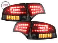Stopuri LED Audi A4 B7 Sedan (2004-2008) LED Blinker Rosu Fumuriu- livrare gratuita