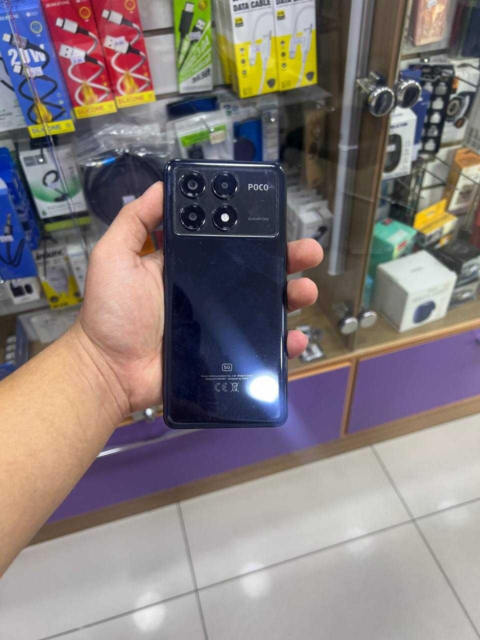 POCO X6 Pro 5G / RAM = 512 GB / ROM = 12+6 GB