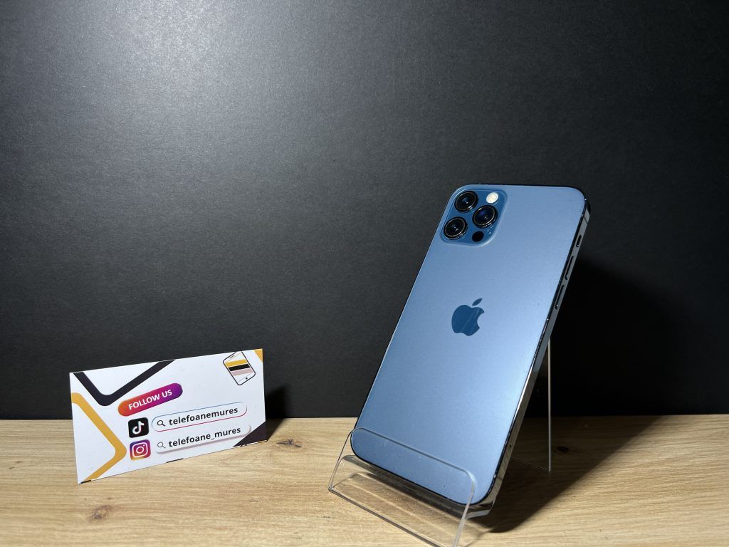 iPhone 12 Pro 128Gb Pacific Blue 3 ani garanție, Telefoane Mureș