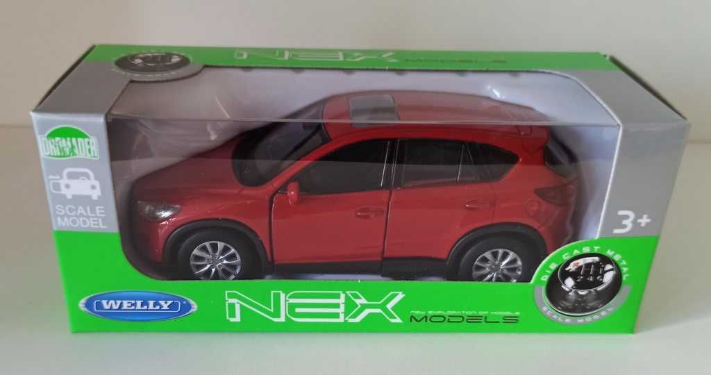 Macheta Mazda CX-5 2016 Facelift rosu - Welly 1/36