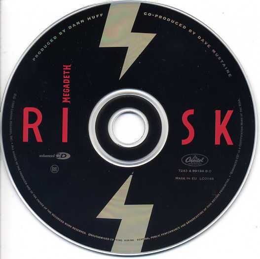 CD Megadeth - Risk 1999