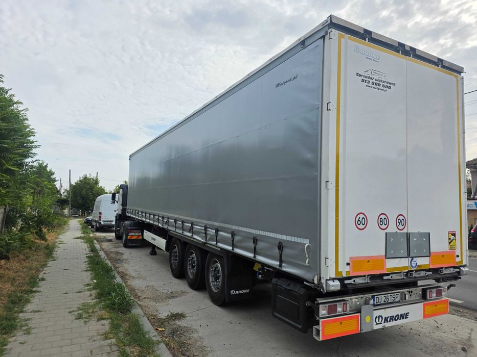 Semiremorca Krone SD prelată schimb cu bena basculabila agregate