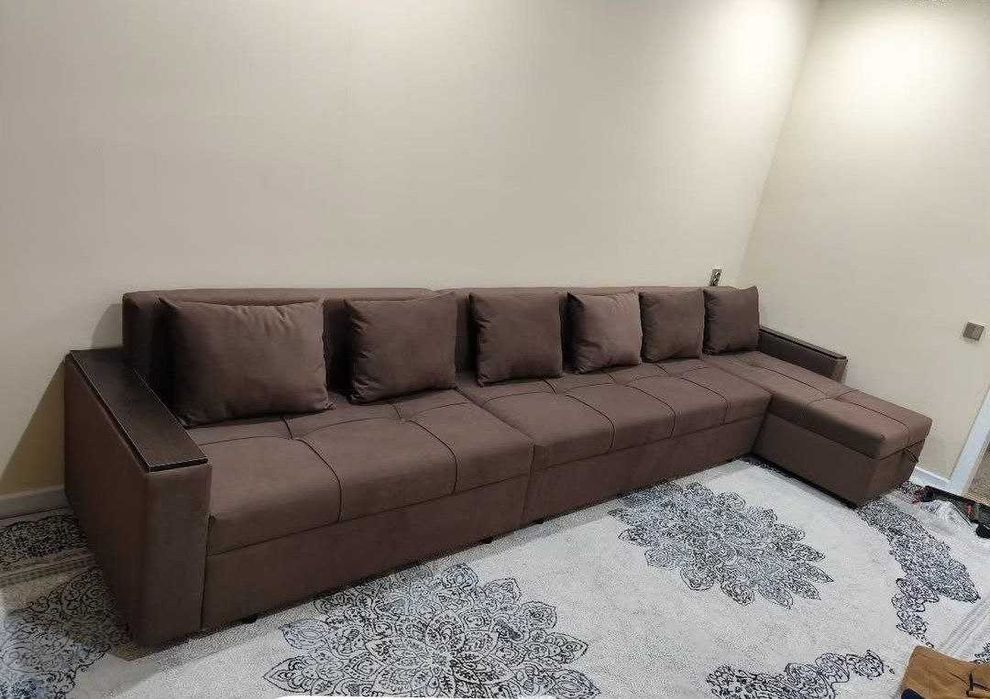 Диван 4метр новый раскладной / Диван с ящиками / Диван мягкий книжка