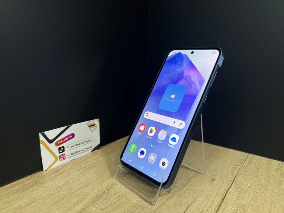 Samsung Galaxy A55 128Gb Awesome Navy Produs Second-Hand Bun 3 ani gar