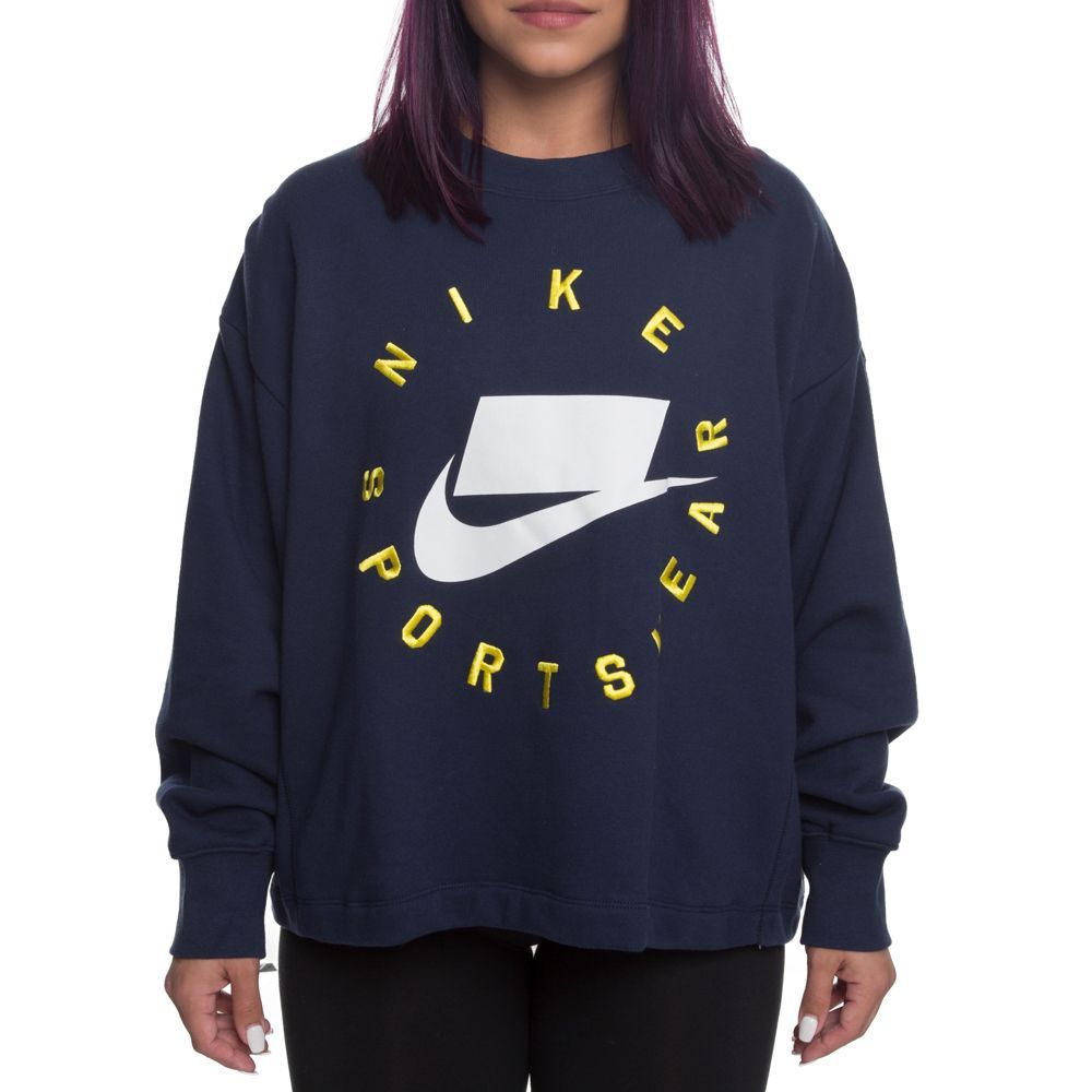 Nike NSW Swoosh Fleece Sweatshirt оригинално горнище XS Найк памук