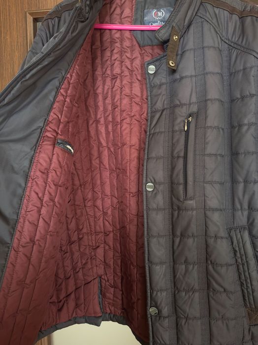 Мъжко зимно яке- синьо - 54 размер