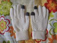 Нови дамски бели ръкавици за смарт телефон, таблет touchscreen