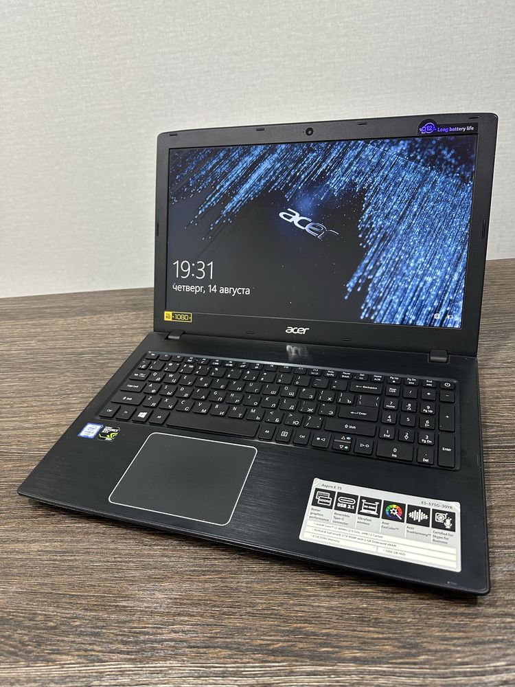 мощный 4-ядерный i3 ноутбук Acer 575G, для игр и графических програм
