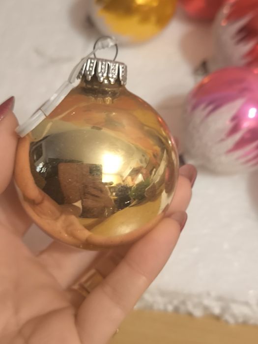 Lot globulețe vechi din sticla