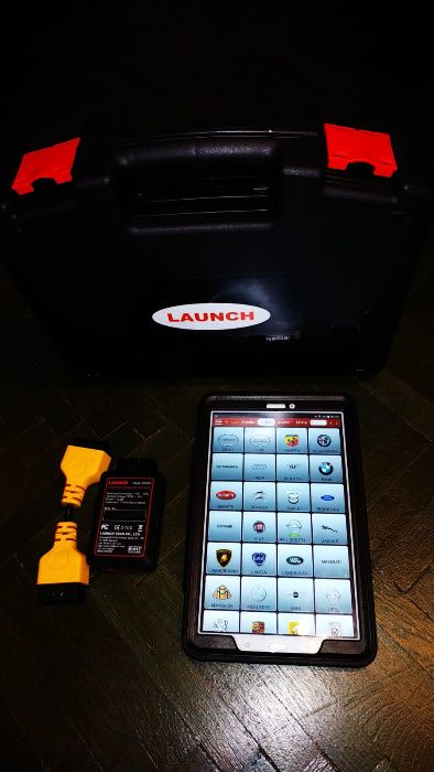 Kit Tester auto Launch x431 PRO4s DbscarV Original +Tableta Samsung