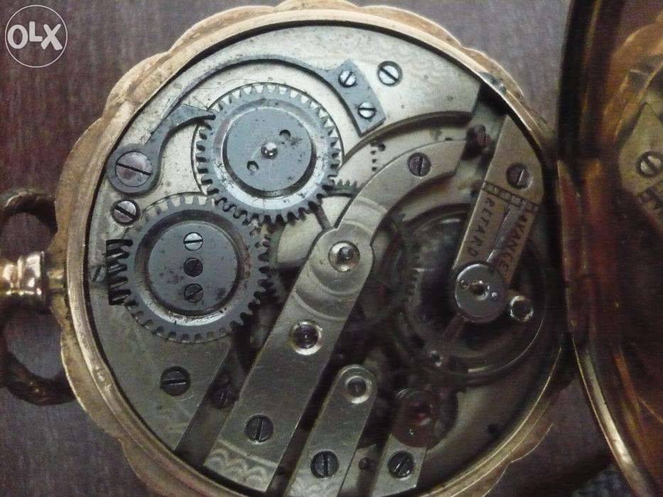 ceas de buzunar din aur din 1920 geneve