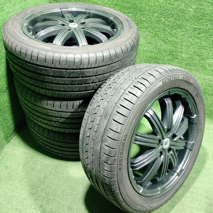 Продам Диск с резиной Work Lehrmeister R18 7,5 JJ 5/114,3 ET 38 Графит