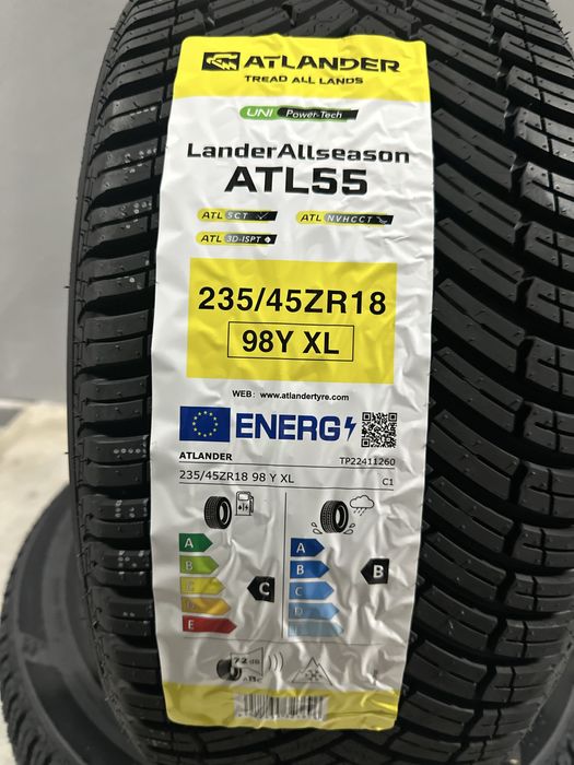 Нови всесезонни гуми ATLANDER 235/45R18 98Y XL НОВ DOT БОРД 2354518