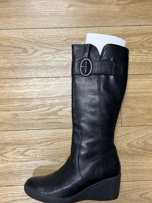 Дамски ботуши естествена кожа нови