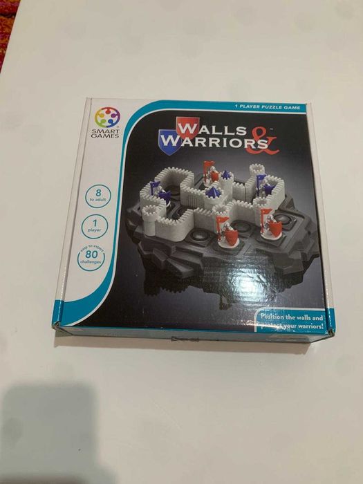 SmartGames – Walls & Warriors – joc puzzle logic, complet