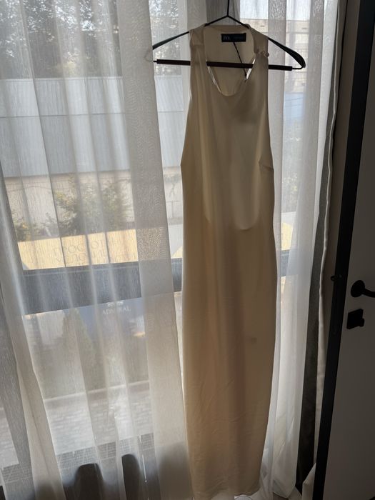 Платье вечернее коктельное длинное Zara Зара