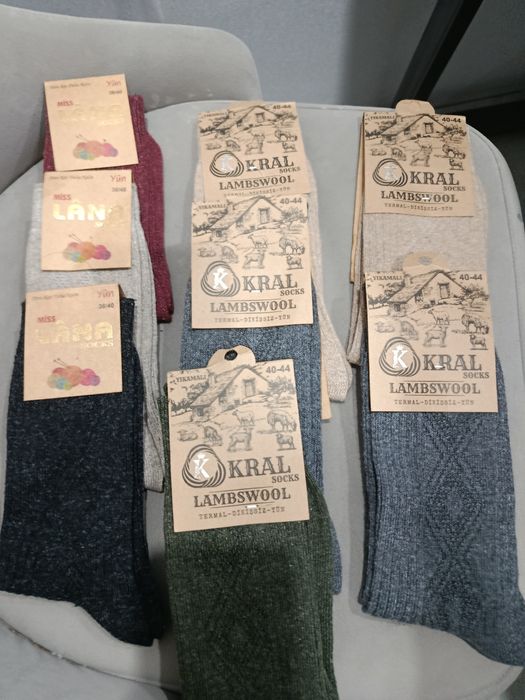 Носки зимние 1000 тенге