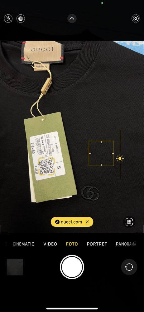 Tricou Gucci Premium S-xxl si pe alb