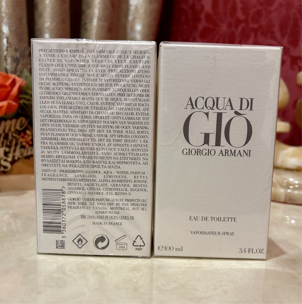 Parfum Aqua Di Gio