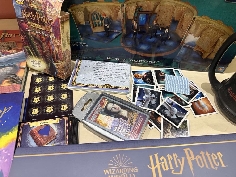 Колекция книги+макет+чаша+карти+пръчка -Хари Потър/Harry Potter