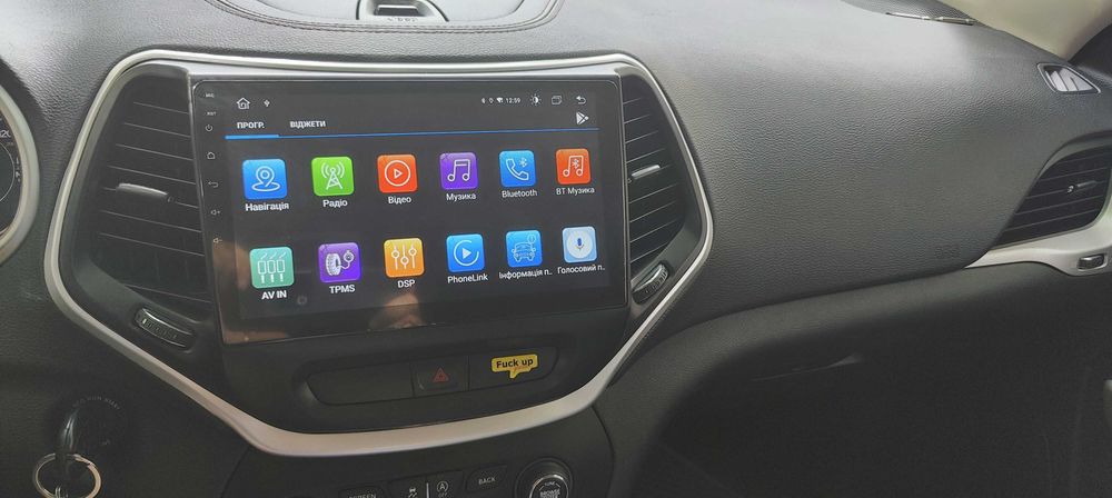 Jeep Cherokee KL Android 10"