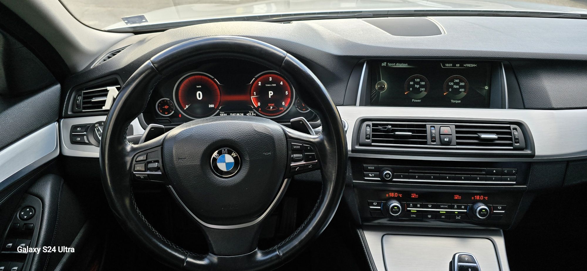 BMW 525 xDrive 218 Hp Facelift, luxory 2014