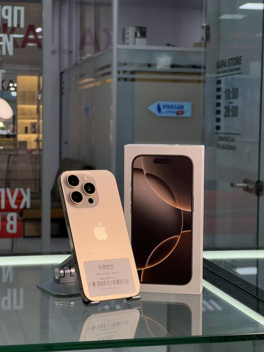 Айфон 16 про дезерт титан идеал