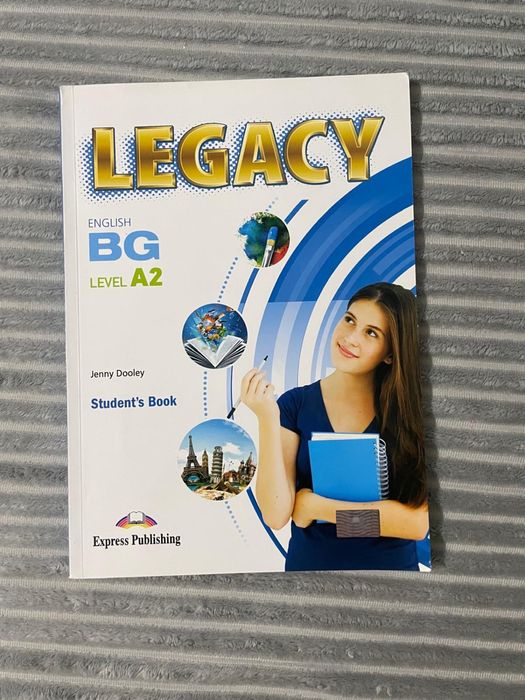 Учебни и учебна тетрадка по английски Legacy A2
